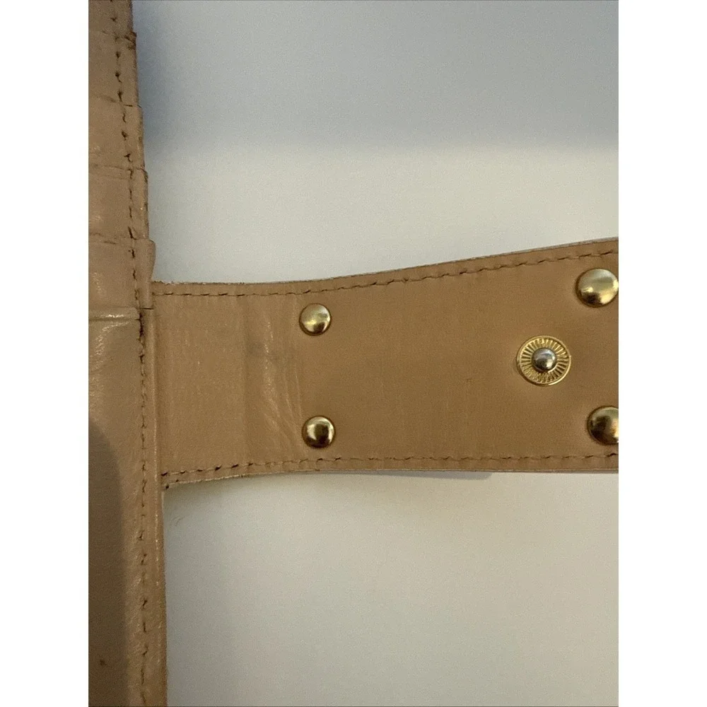 Kate Spade New York Vintage Patent Leather Wallet Tan Interior *FLAW
